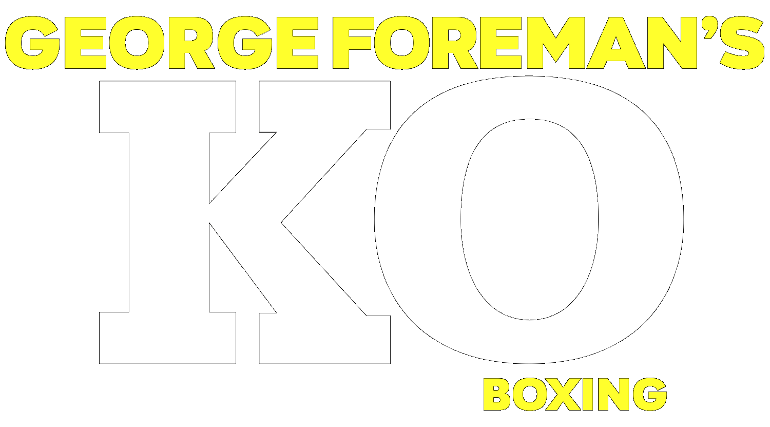 George Foreman's KO Boxing logo for Super Nintendo